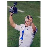 BYU Zach Wilson facsimile signed  photo