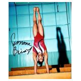 Olympic gymnast Simone Biles facsimile signed...