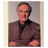 Alan Alda facsimile signed photo. 8x10 inches