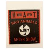 Heart Bad Animals After Show Pass