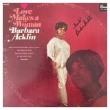 Barbara Acklin signed album