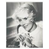 Gossip Columnist Rona Barrett signed photo
