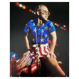 Elton John signed photo