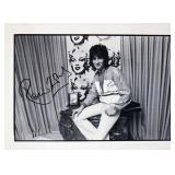 The Rolling Stones Ronnie Wood signed promo photo