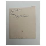 Spyder Turner original signature