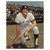 Ron Blomberg signed photo