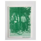 Ted Kennedy and Family Skiing printed Christmas...