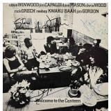Traffic Welcome to the Canteen signed album
