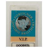 Foreigner - Doobie Brothers Backstage Pass