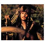 Pirates of the Caribbean Johnny Depp signed...