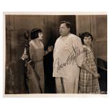 Silent Film Star Roscoe Arbuckle signed movie...