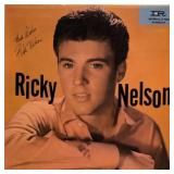 Ricky Nelson signed Ricky Nelson album