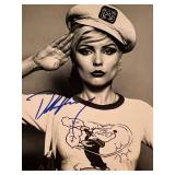 Blondie Debbie Harry signed photo.