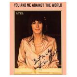 Hellen Reddy signed sheet music