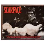Al Pacino Scarface signed movie poster