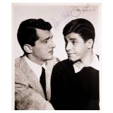 Dean Martin and Jerry Lewis signed photo
