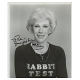 The Tonight Show Joan Rivers signed photo