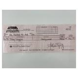 Babylon Five Tracy Scoggins signed check