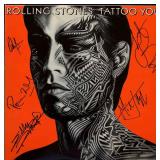 The Rolling Stones signed Tattoo You album