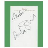 Barbara Streisand signature cut