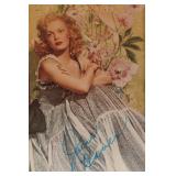 The Dolly Sisters June Haver signed photo