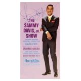 Harrahs Advertisement signed by Sammy Davis Jr.
