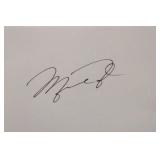 Michael Jordan signature slip