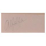 Alfalfa 'Our Gang' signature slip