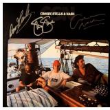 Crosby, Stills, & Nash signed album