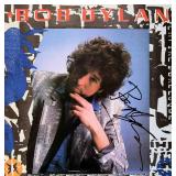 Bob Dylan Empire Burlesque signed album
