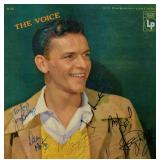 Frank Sinatra signed The Voice album