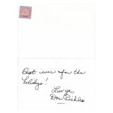 CPO Sharkey Don Rickles signed original hand...