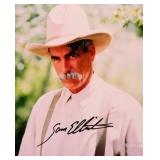Sam Elliott signed portrait photo