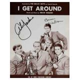 The Beach Boys Signed I Get Around Sheet Music