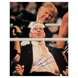 WWE Vince McMahon signed photo