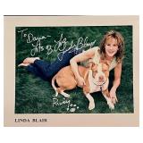 The Exorcist Linda Blair signed photo