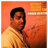 Brook Benton signed Mother Nature, Father Time...