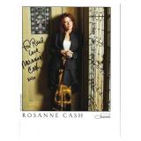 Country Legend Rosanne Cash signed photo