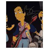 The Simpsons Queen's Brian May signed photo