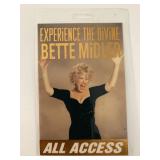 Bette Midler Experience the Divine All Access Pass