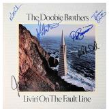 Doobie Brothers Livin' On The Fault Line signed...