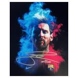Soccer Legend Lionel Messi signed photo