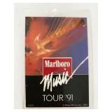Lyle Lovett Marlboro Music '91 Tour Backstage Pass