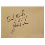 Led Zeppelin Drummer John Bonham signature slip