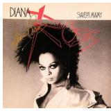 Diana Ross signed Swept Away album