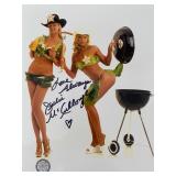 Playboy model Julie McCullough signed photo