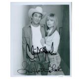 Clint and Lisa Hartman Black signed photo. JSA...