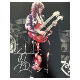 Led Zeppelin Jimmy Page signed photo