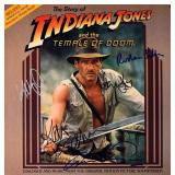 Indiana Jones and the Temple of Doom signed...