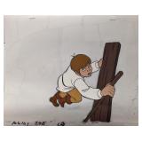 Jonny Quest Original  Cartoon Animation Art Cel